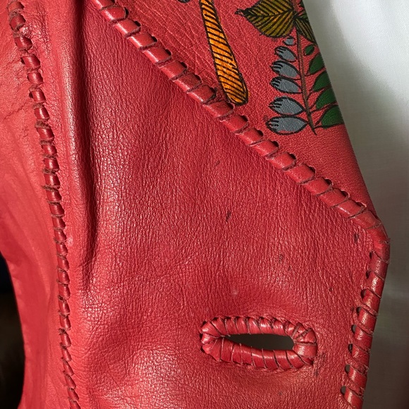 Leather Museum quality 1970s Char de Vazquez skirt suit - Picture 8 of 15